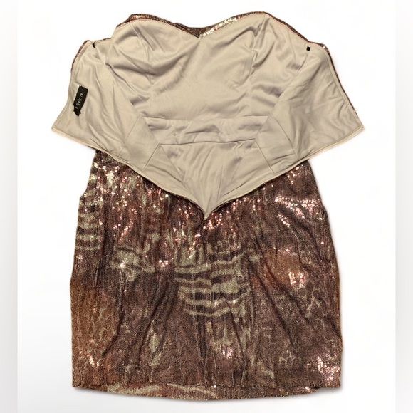 B. Darlin, Sequin Prom Dress with Pockets - Picture 7 of 10